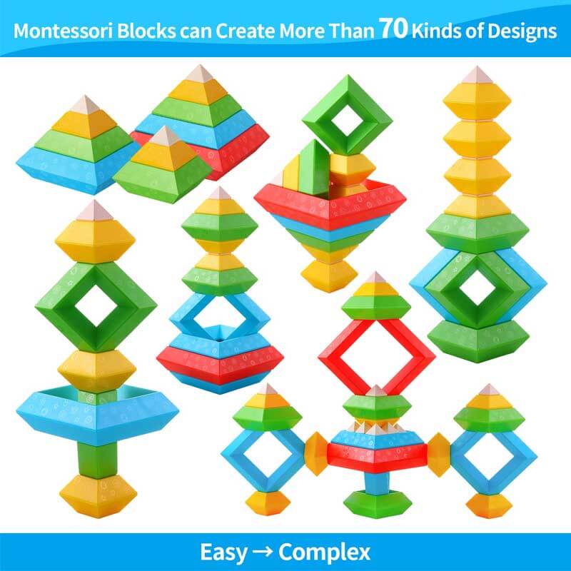 Pyramids Stacking Blocks — FIETSAL