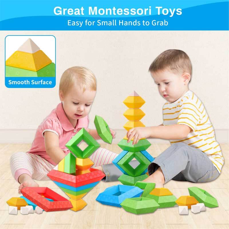 Pyramids Stacking Blocks — FIETSAL