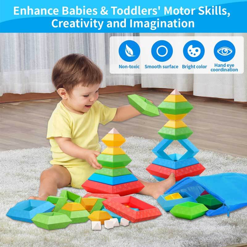 Pyramids Stacking Blocks — FIETSAL
