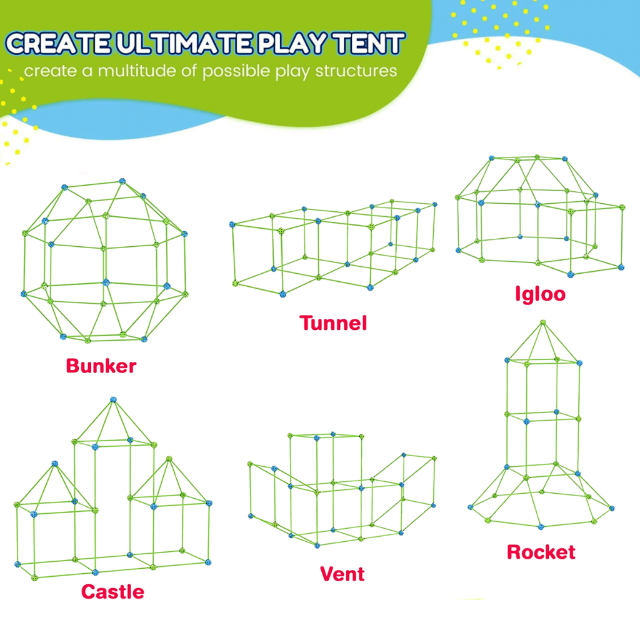 Magic Fort Building Kit — FIETSAL
